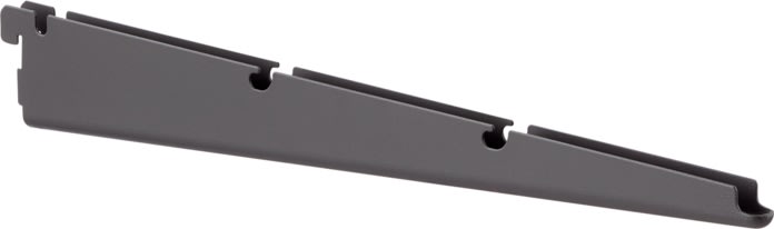 Elfa klick-in konsol 40, längd 434 mm, matt grå