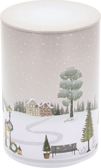 Bastian Winter kakburk, H14,5xØ10 cm, woodrose