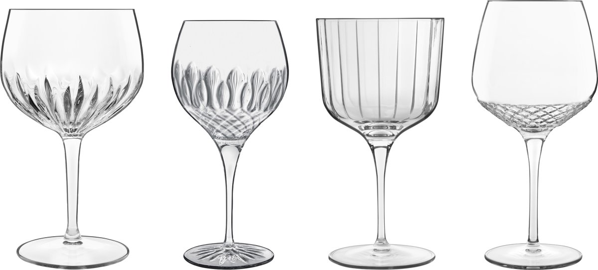Luigi Bormiogli Selection Gin & tonic-glas, 4 st.