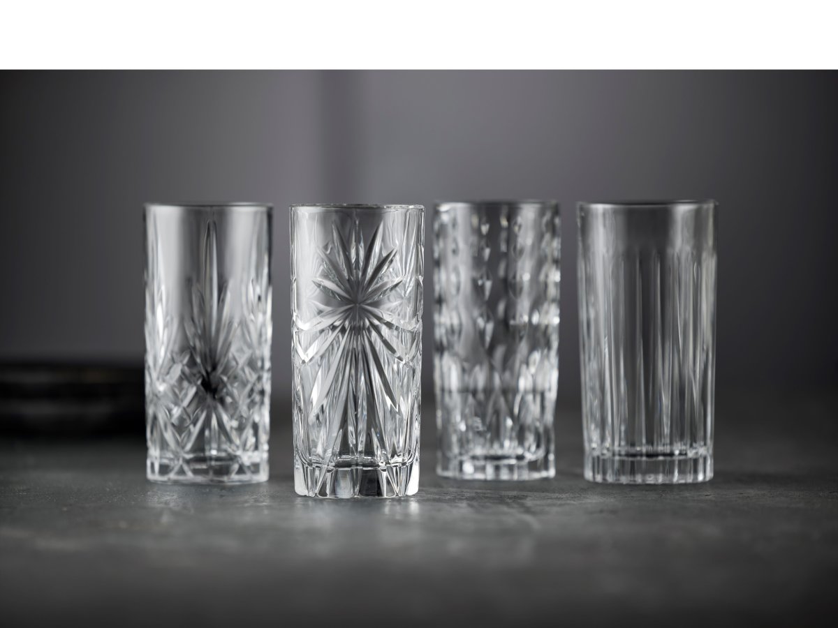 Lyngby Glas Krystal Selection Highball-glas, 4 st