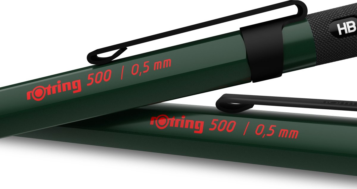 Rotring 500 Stiftpenna, 0,5 mm, Grön