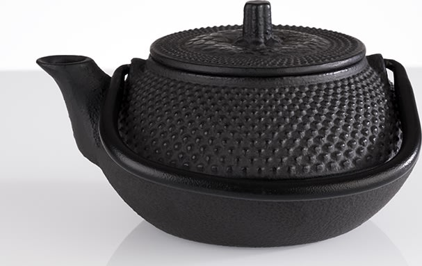 APS Asia tekanna, svart, gjutjärn, 0,3L