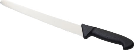 Proff-Line Brödkniv, svart, 25 cm