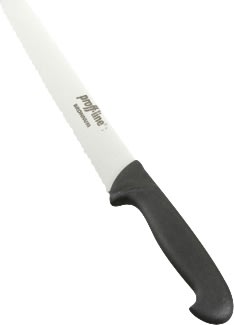 Proff-Line Brödkniv, svart, 20 cm