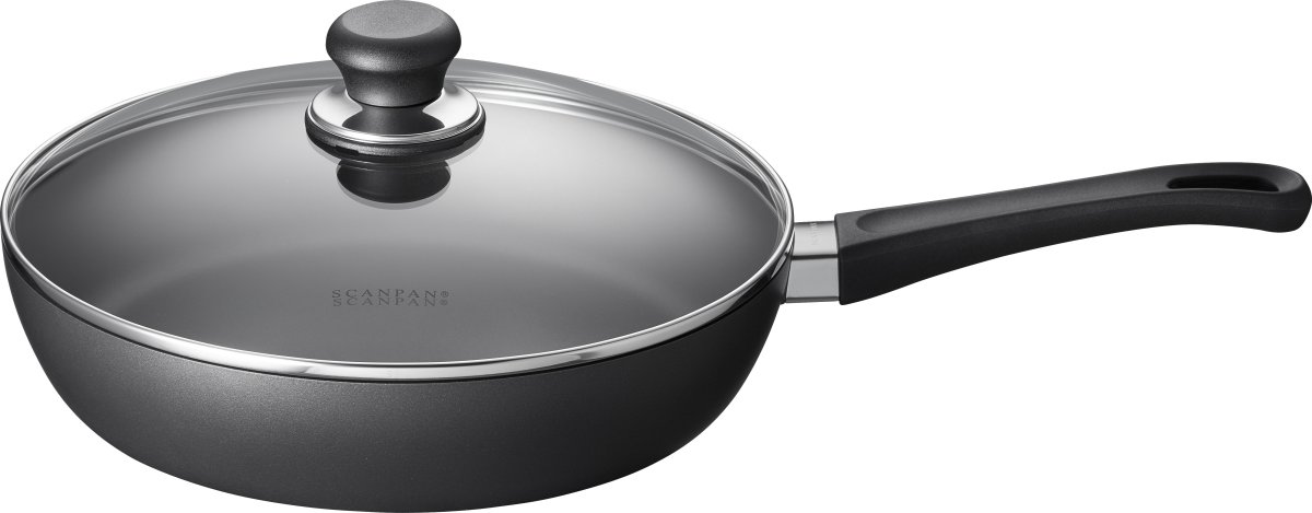 Scanpan Classic Sauté Pan med glaslock, 28 cm.