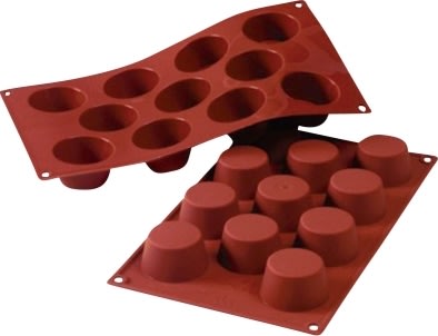 Silikomart Bakform muffin 11 st, Ø5,1cm, 5cl