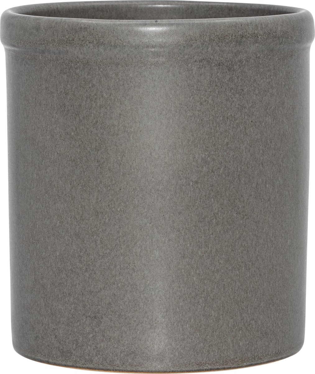 Clay Slate Kruka, grå, Ø14cm