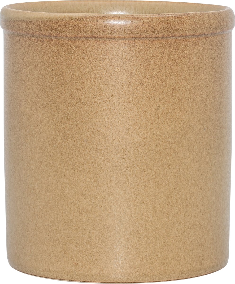 Clay Slate Kruka, sand, Ø14cm