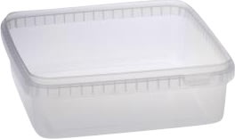 Condi bytta, klar, plast, 195x195x60mm, 150cl