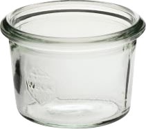 Weck Patentglas med lock Gjutform, 6x4,7cm, 8cl