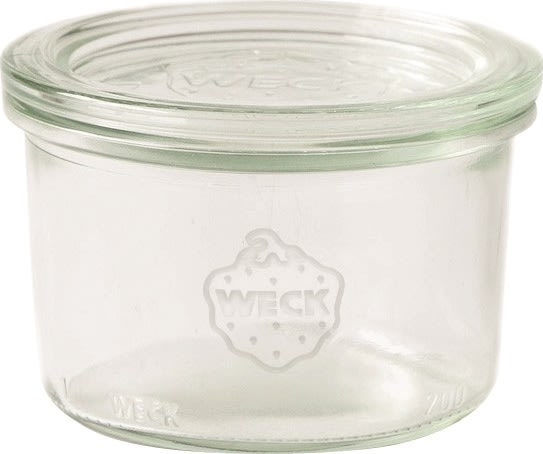 Weck Patentglas med lock Gjutform, 8x5,6cm, 20cl