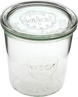 Weck Patentglas med lock Gjutform, 10x10,7cm, 58cl