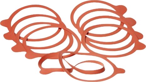 Packning för Weck patentglas Ø 9,4 cm, 10 st.