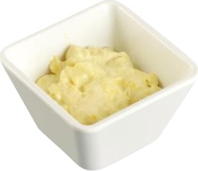 Buffet-Line Skål, melamin, 9x9x5,5cm, vit