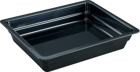 Buffet-Line skål, 32,5x26,5x6,5cm, 1/2 GN, svart