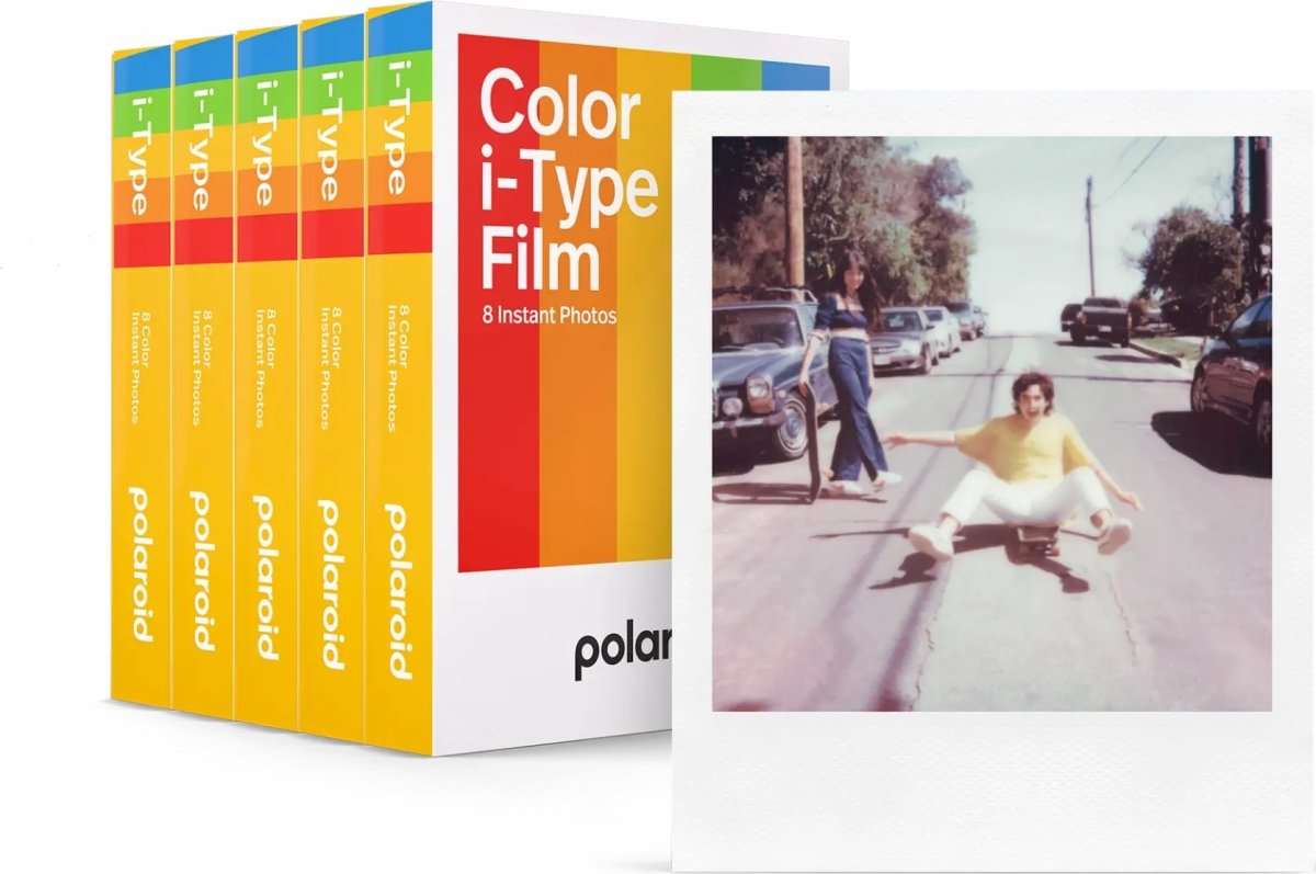Polaroid i-Type färgfilm, 5 st.