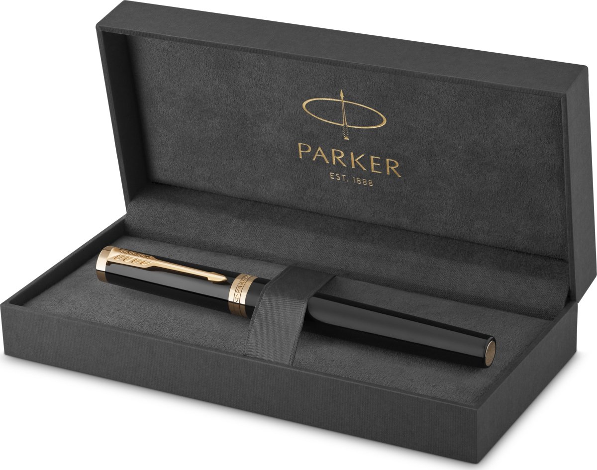 Parker Ingenuity GT reservoarpenna, svart, F