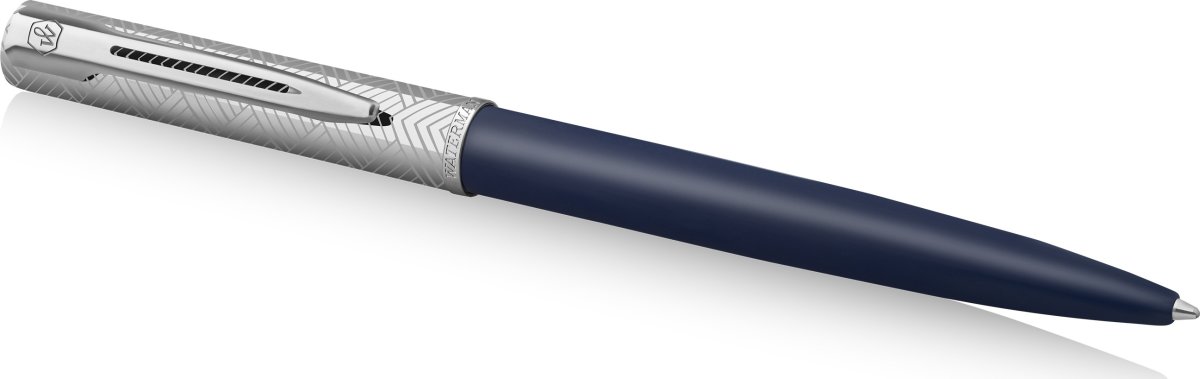 Waterman Allure Deluxe Metal & Blue Kulspets, M