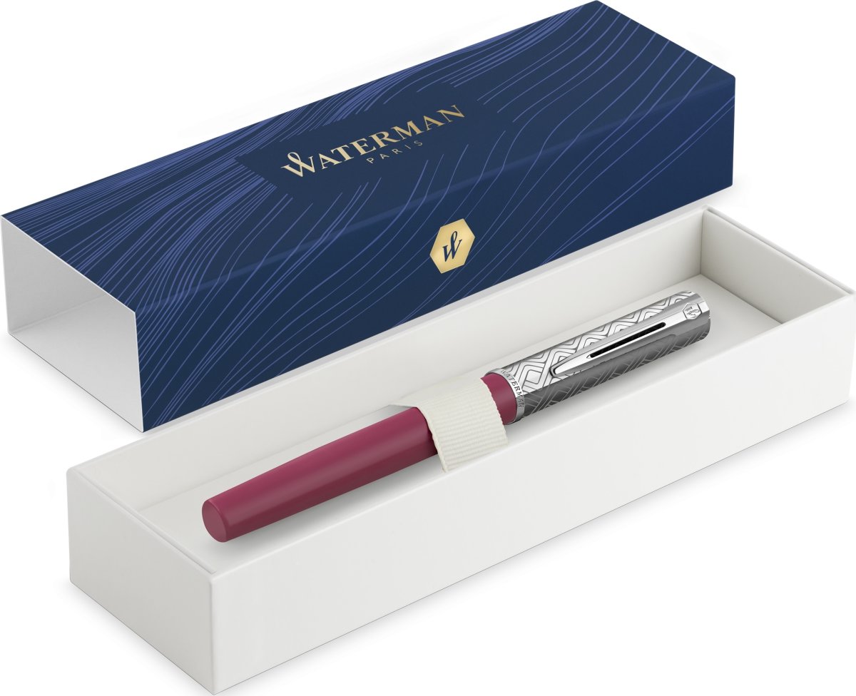 Waterman Allure Deluxe Metal & Rosa Reservoar, F