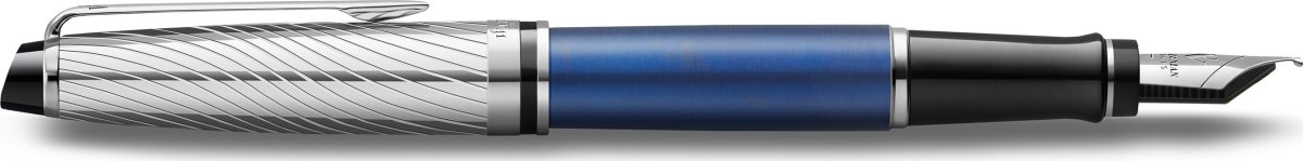 Waterman Expert Deluxe Metallic Blue Reservoar, M