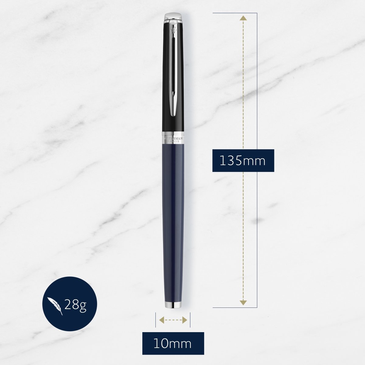 Waterman Hémisphère Colour Blue CT Reservoar, M