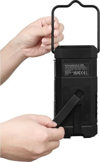 Sandberg Nödradio, Powerbank, Ljus, 10000 mAh