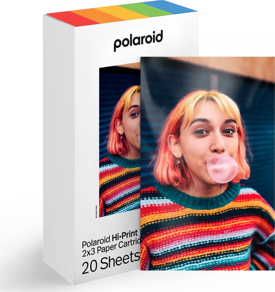 Polaroid Hi-Print 2x3 fotopapper, 20 ark