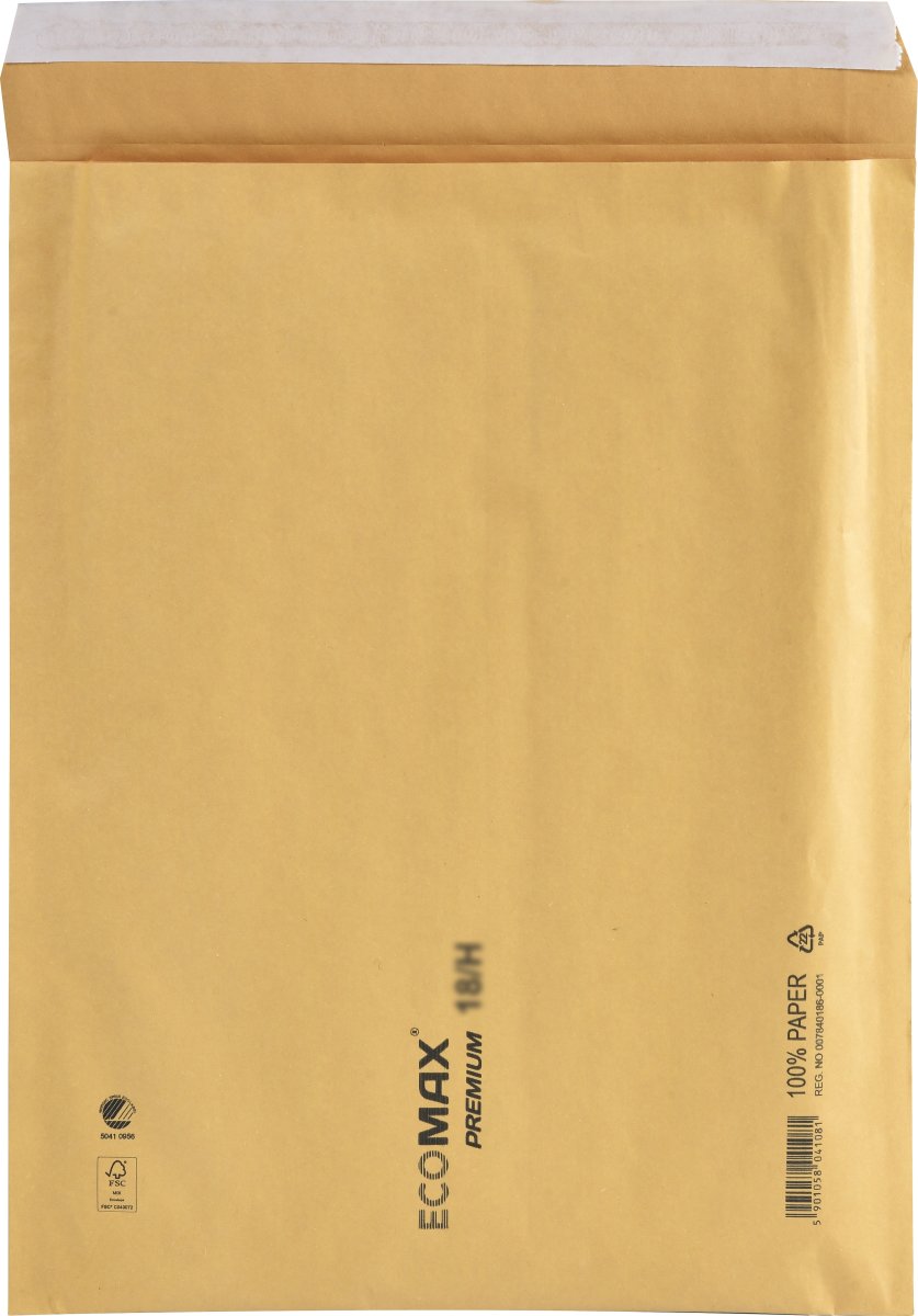 Ecomax vadderat kuvert, 12B, 120x215 mm