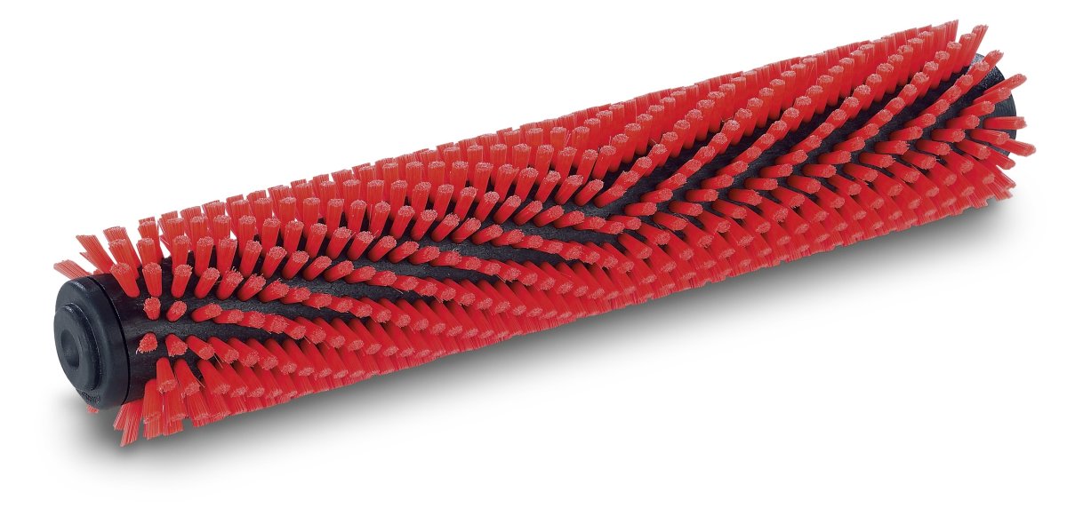 Kächer borstvals, röd medium, 300 mm
