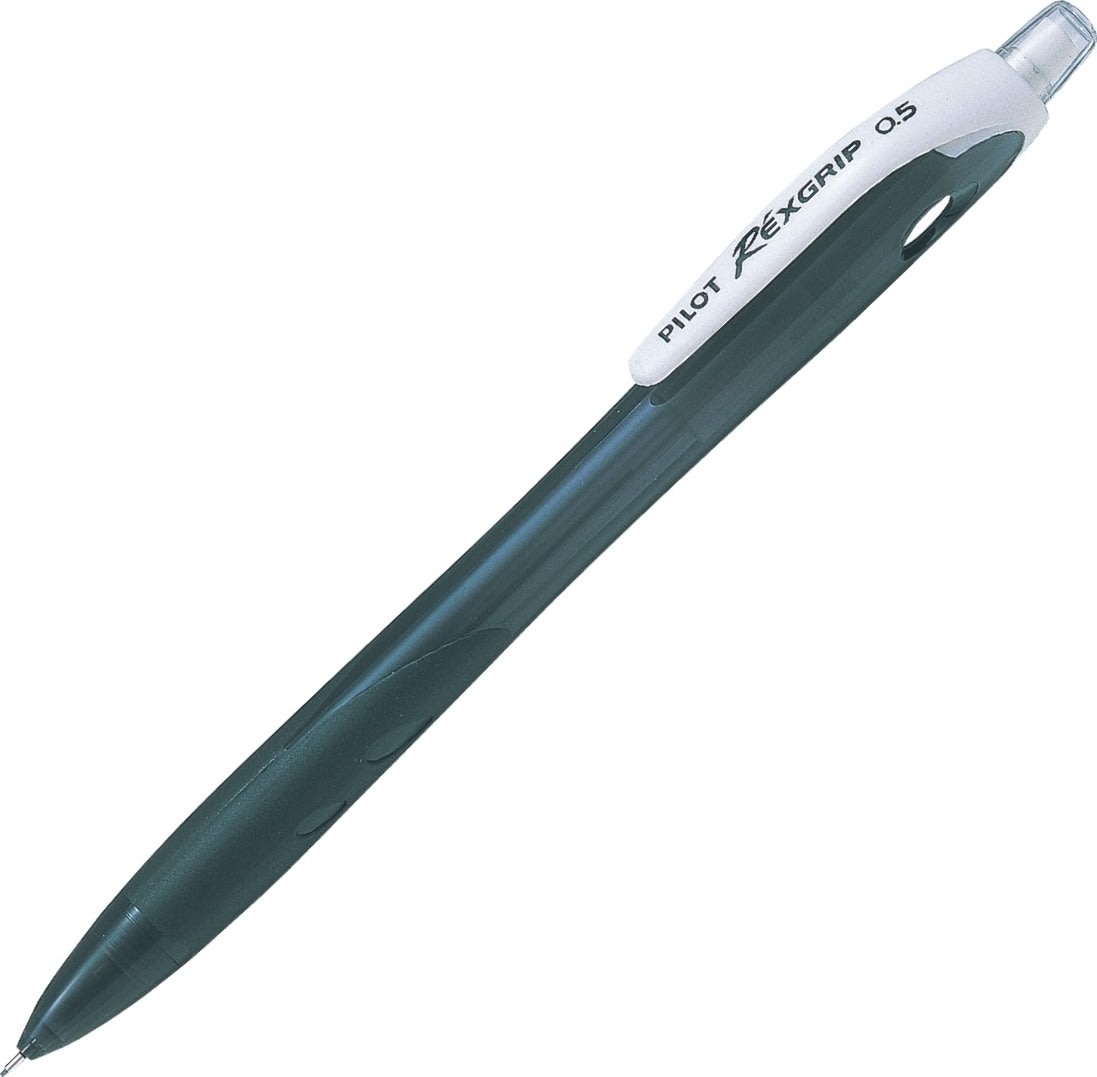 Pilot Begreen Rexgrip stiftpenna, 0,5 mm, svart
