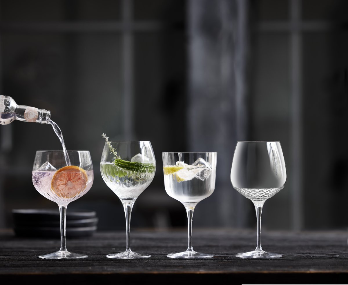 Luigi Bormiogli Selection Gin & tonic-glas, 4 st.