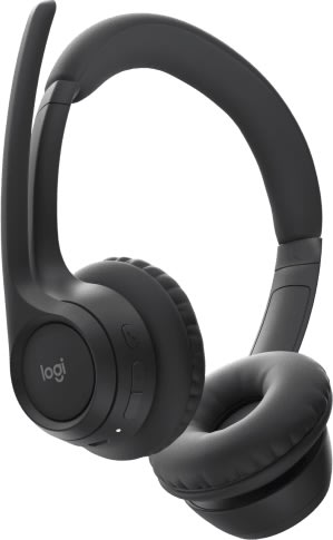 Logitech Zone 305 trådlöst headset, svart