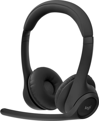 Logitech Zone 305 trådlöst headset med UC, svart