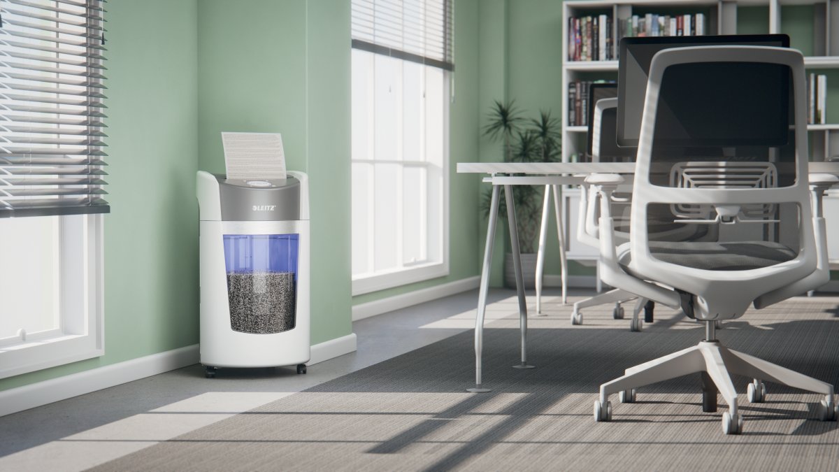 Leitz IQ OptiMax Office dokumentförstörare