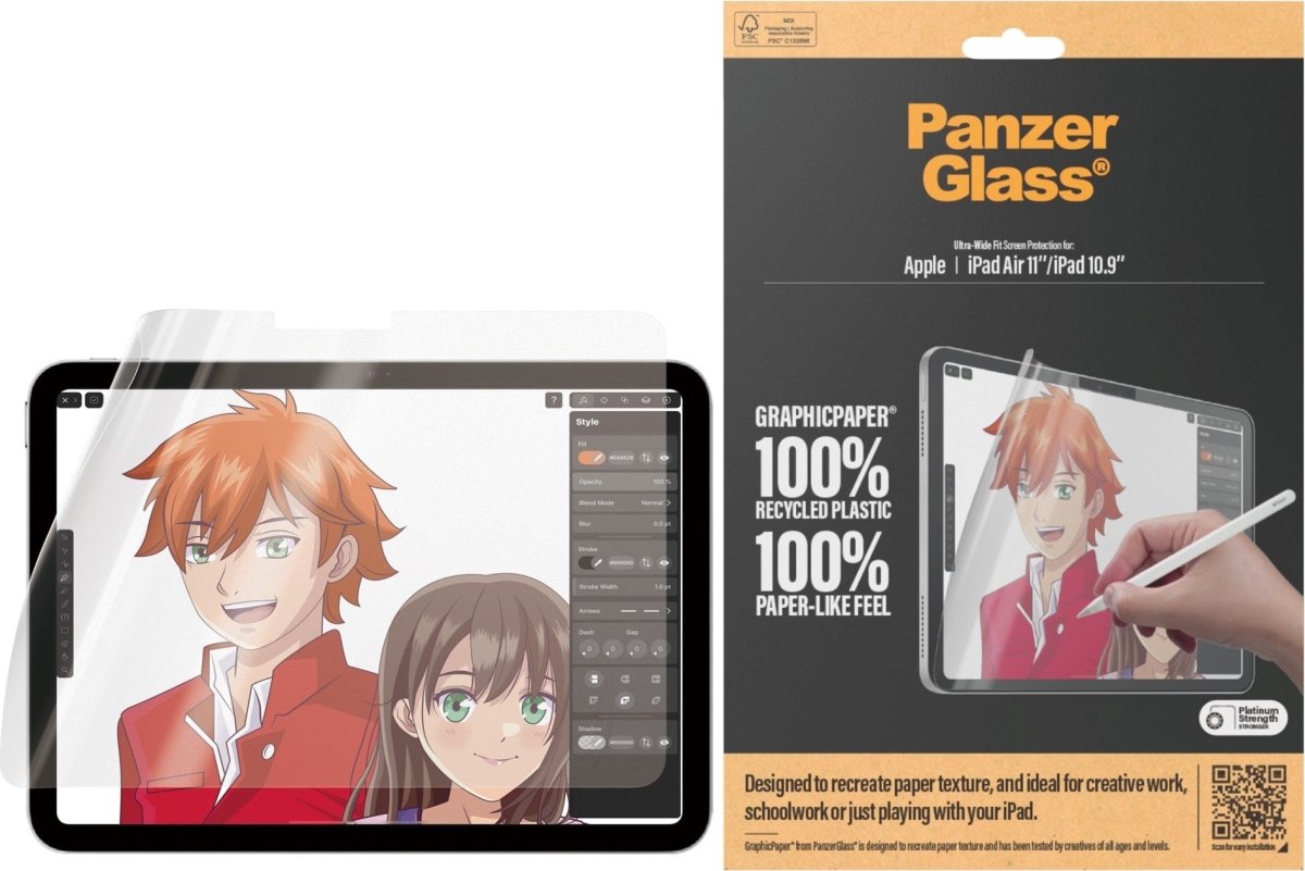 PanzerGlass UWF GraphicPaper iPad 10,9"/Air 10,9"