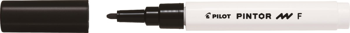 Pilot Pintor Märkpenna | F | 1 mm | Svart