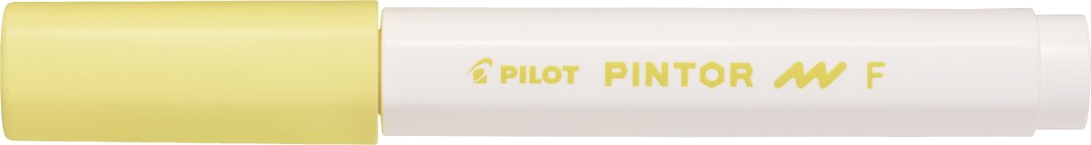 Pilot Pintor märkpenna | F | Pastellgul