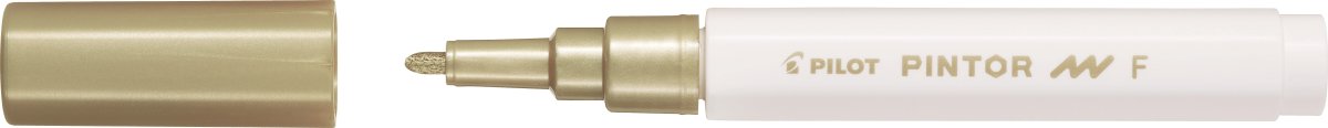 Pilot Pintor Märkpenna | F | 1 mm | Guld