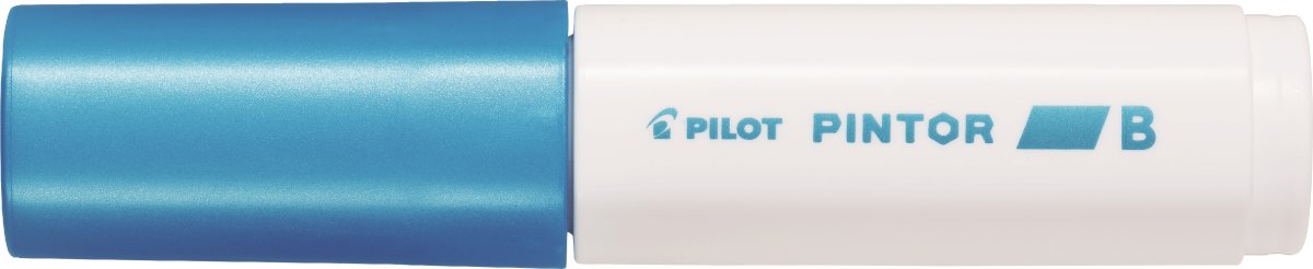 Pilot Pintor märkpenna | B | Metallic blå