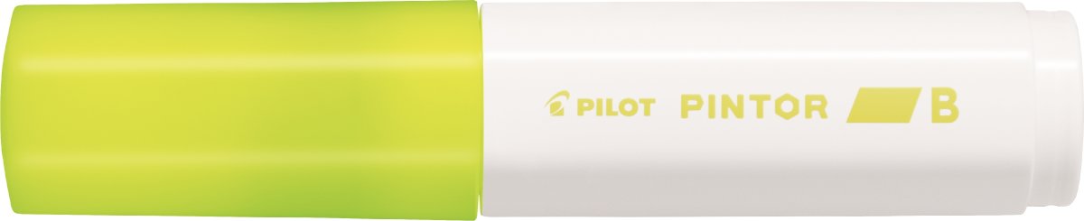 Pilot Pintor märkpenna | B | Neongul