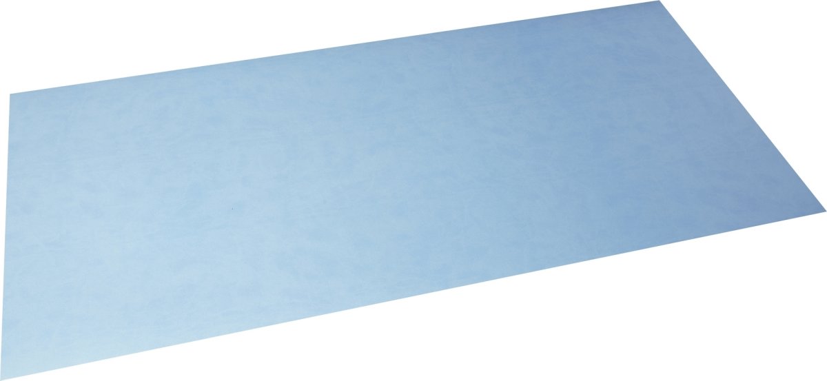 Exacompta Skrivbordsunnderlägg, 40x80 cm, blå/blå
