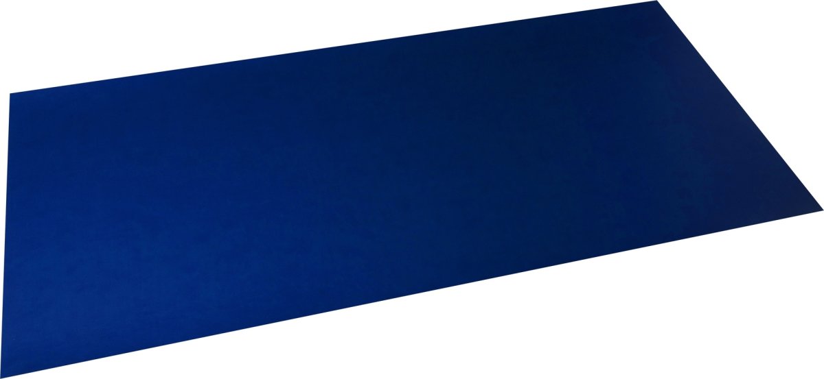 Exacompta Skrivbordsunnderlägg, 40x80 cm, blå/blå