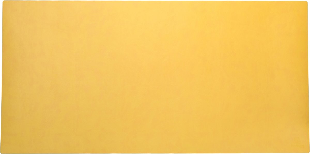 Exacompta Skrivbordsunnderlägg, 40x80cm/Gul/turkos