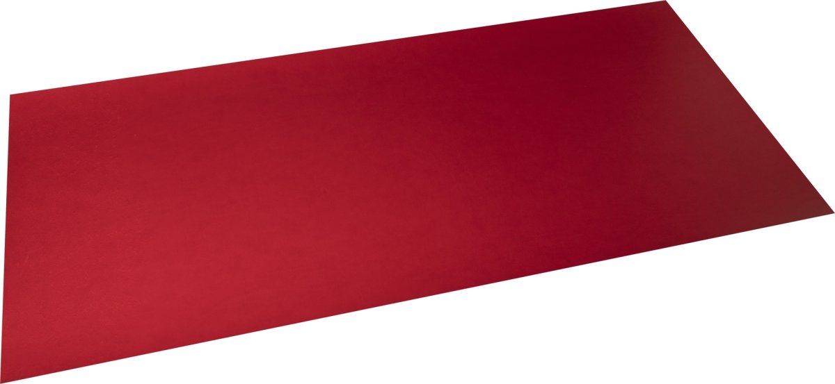 Exacompta Skrivbordsunnderlägg, 40x80cm, röd/svart