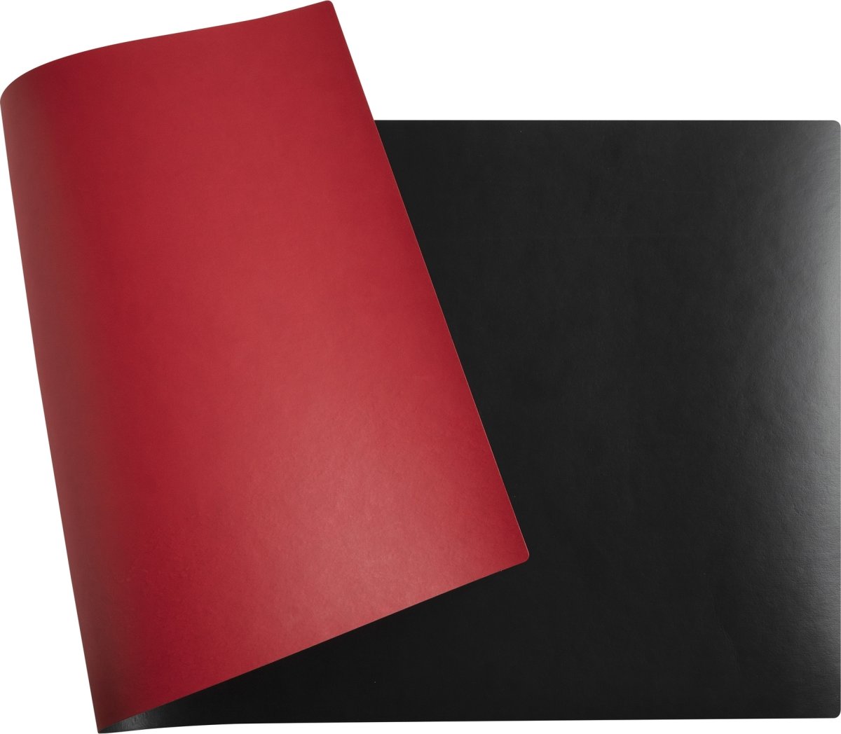 Exacompta Skrivbordsunnderlägg, 40x80cm, röd/svart