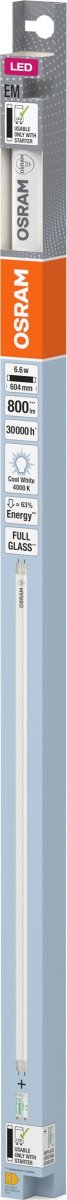Osram LED Lysrör T8, 6,6W/840, 600 mm