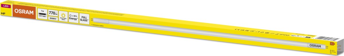 Osram LED Fluorescerande T5 HF, 7W/830, 517 mm