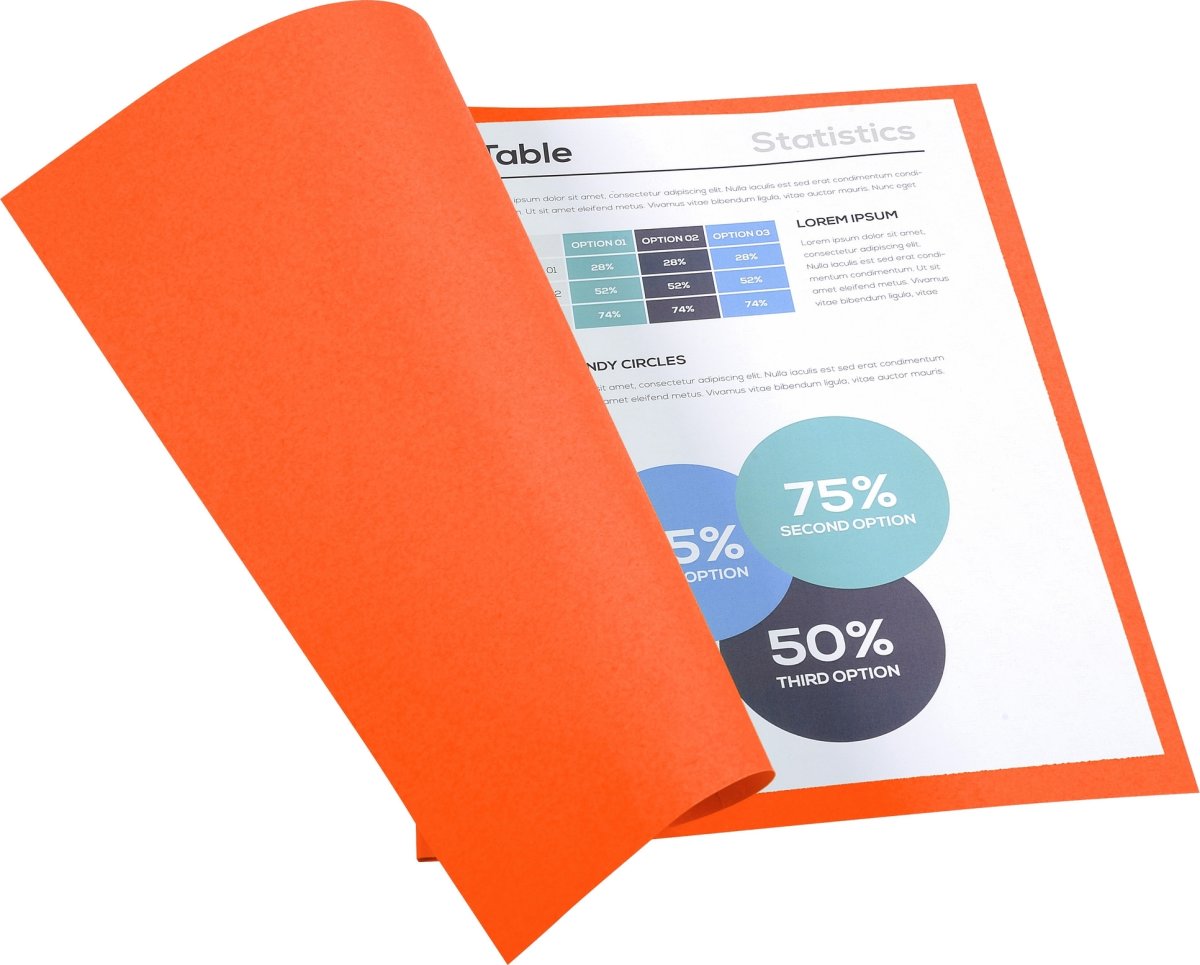 Exacompta Forever Omslag, 170 g, 50 st, orange