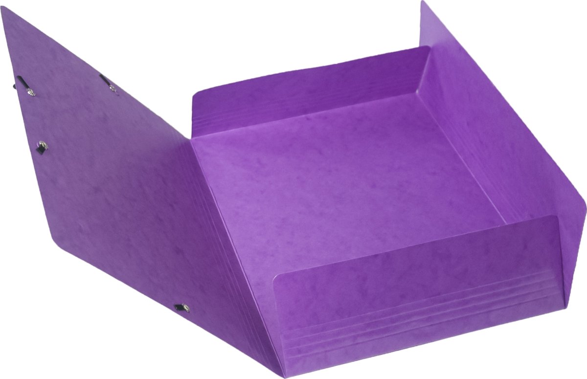 Exacompta Iderama Snoddmapp, 3 flikar, lila