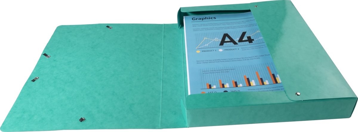 Exacompta Iderama arkivbox, 40 mm, grön